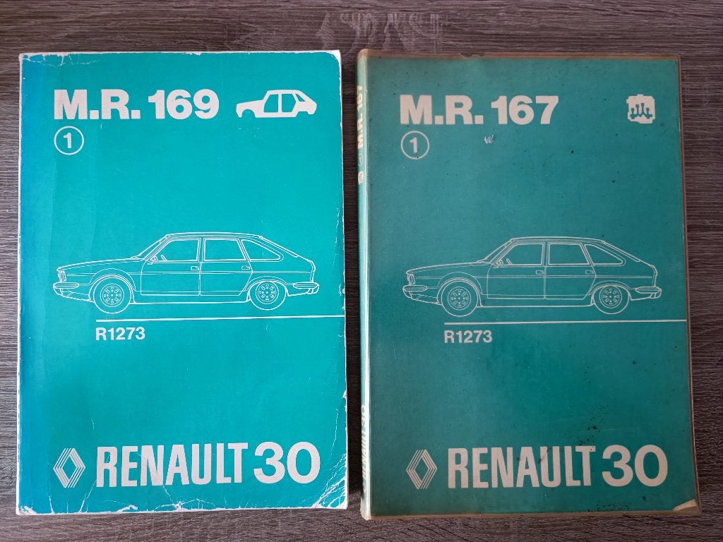 Manuels d'atelier Renault R30 TS (R1273), Enlèvement ou Envoi