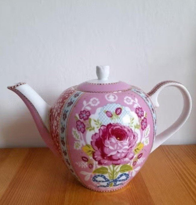 Prachtige roze theepot Pip Studio HOME, Huis en Inrichting, Ophalen, Pip Studio, Zo goed als nieuw, Theepot