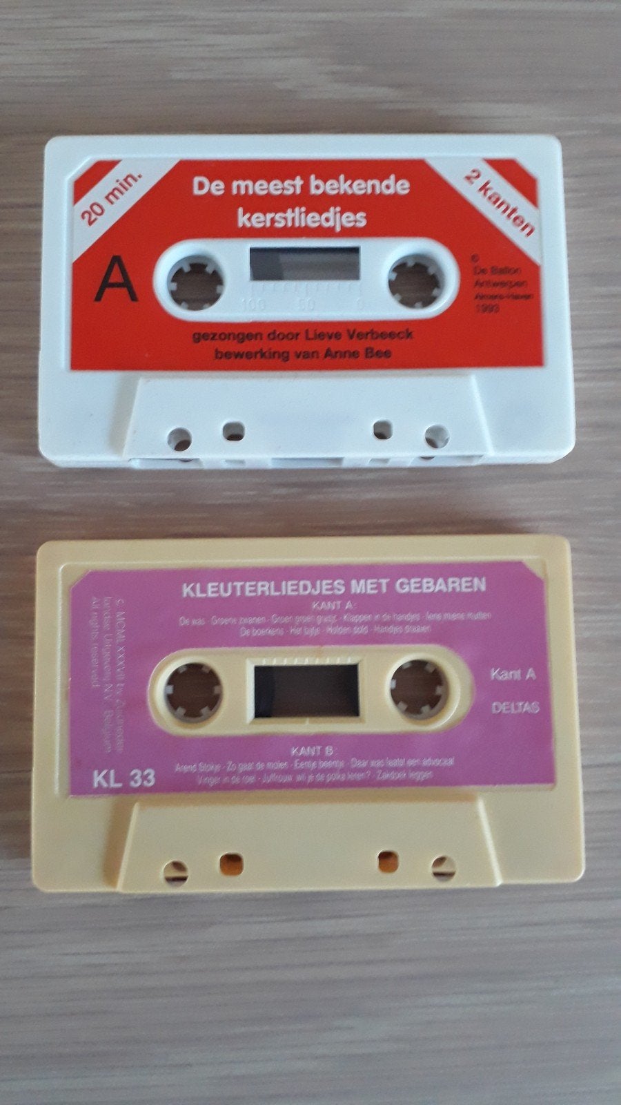 muziek cassette sint, Cd's en Dvd's, Ophalen, Gebruikt, 2 t/m 25 bandjes