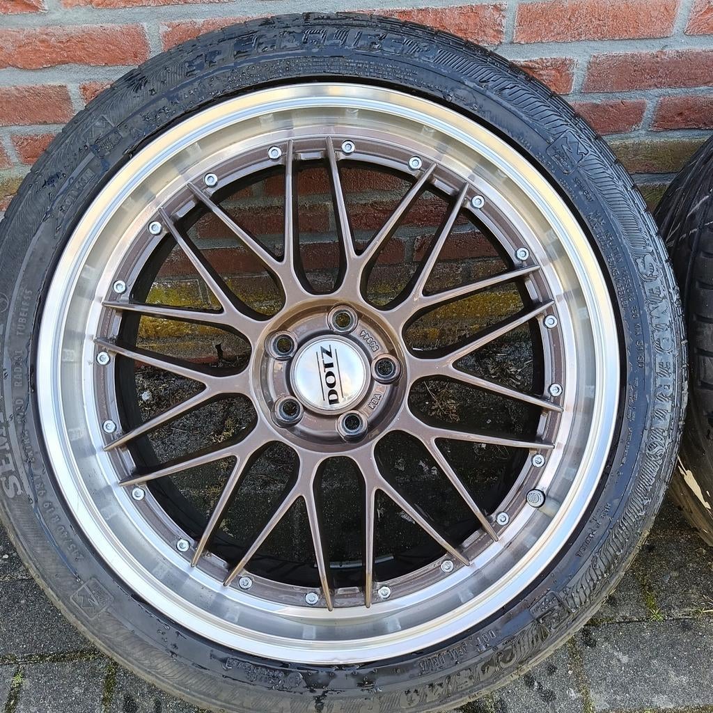 Dotz Velgen 19inch Made in Germany, Auto-onderdelen, Banden en Velgen, Gebruikt, Banden en Velgen, Personenwagen, Zomerbanden