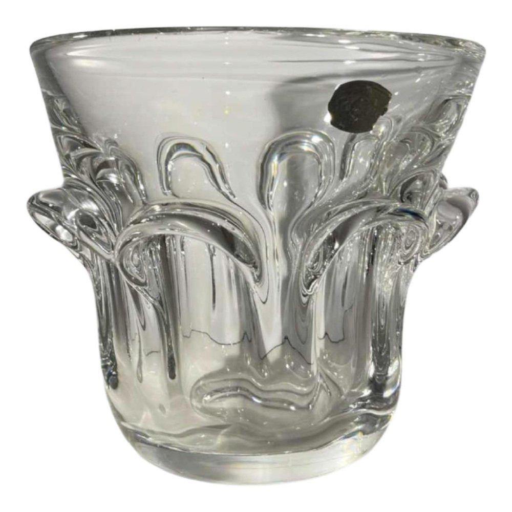 Seau a champagne Cristal Val Saint Lambert Guido 1950-60, Enlèvement ou Envoi