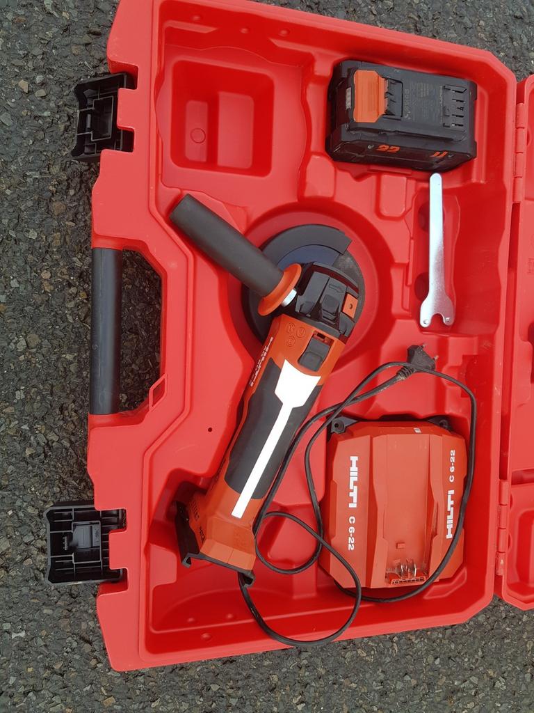 Hilti meuleuse disqueuse AG 6D 22, Bricolage & Construction, Enlèvement