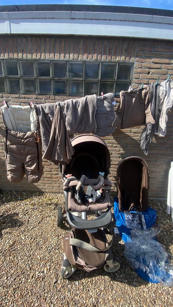 Buggy Stokke, Kinderen en Baby's, Kinderwagens en Combinaties, Ophalen, Zo goed als nieuw