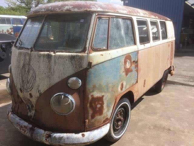 vw spijlbus 1966 alle laswerken klaar prijs 20000€, Auto's, Achterwielaandrijving, Volkswagen, Handgeschakeld, Particulier