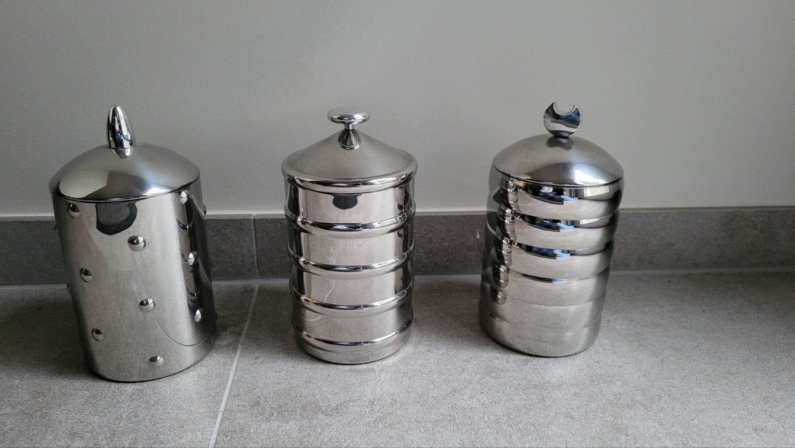 Alessi originele Kalisto voorraadpotten, Antiek en Kunst, Antiek | Keukengerei, Ophalen