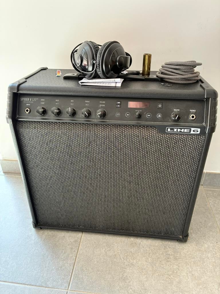 Line 6 spider V120, Muziek en Instrumenten, Versterkers | Bas en Gitaar, Ophalen, Zo goed als nieuw
