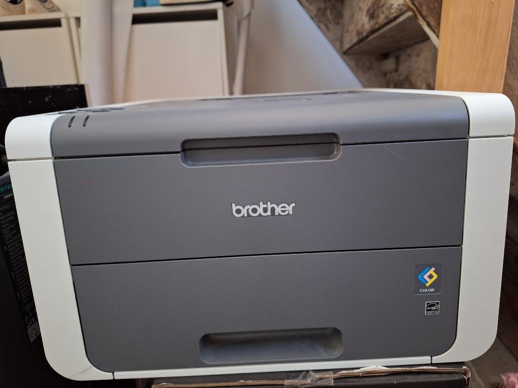 Brother kleuren laser printer, Computers en Software, Printers, Ophalen, Gebruikt, Kleur printen, Printer