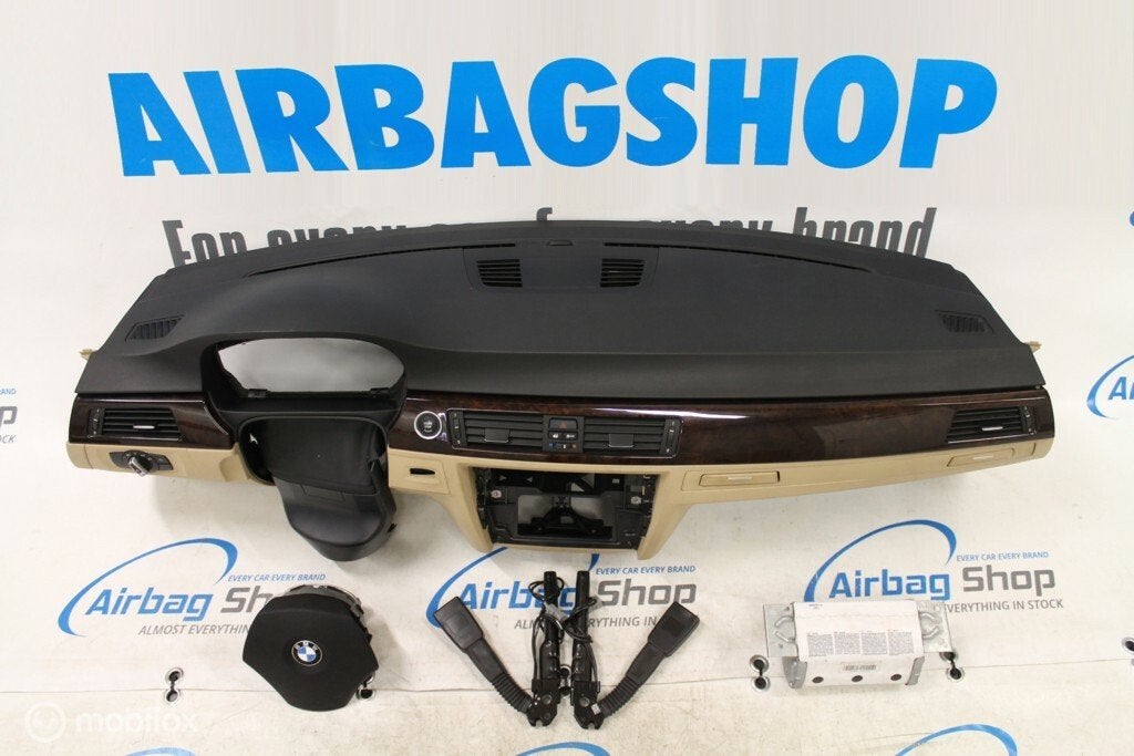 Airbag kit Tableau de bord beige BMW 3 serie E90 E91, Autos : Pièces & Accessoires