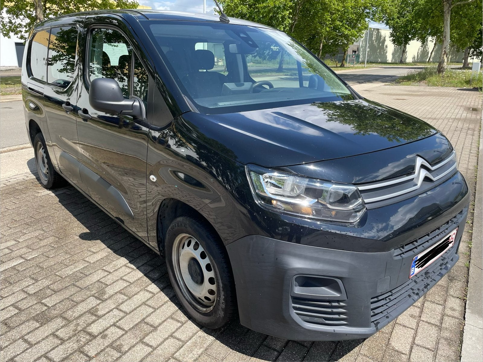 Citroen Berlingo 1.5HDI 2020 lichte vracht, Stof, Parkeersensor, Zwart, Berlingo