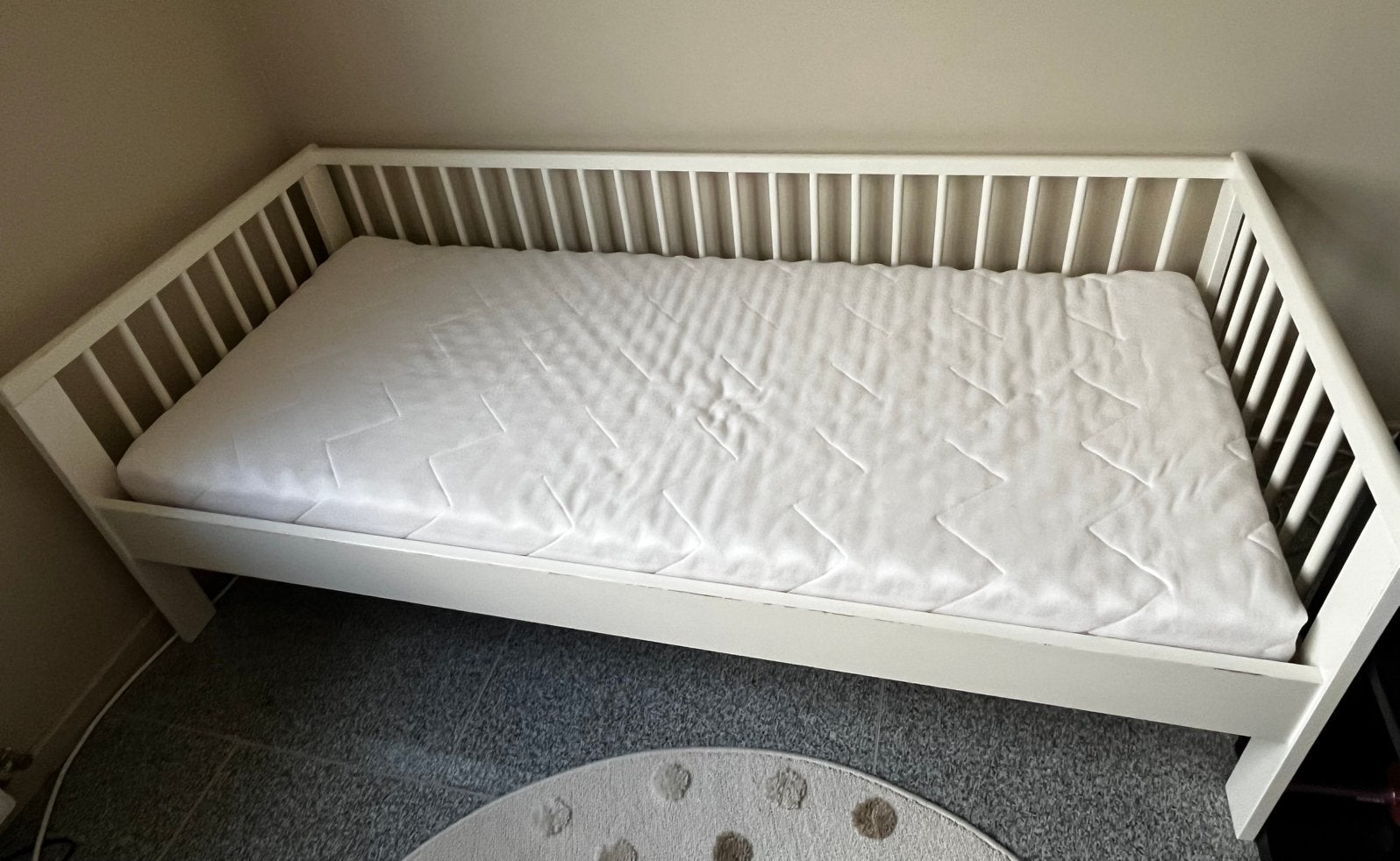 Kinderbed 70x160, Ophalen, Gebruikt, 70 tot 85 cm, Matras