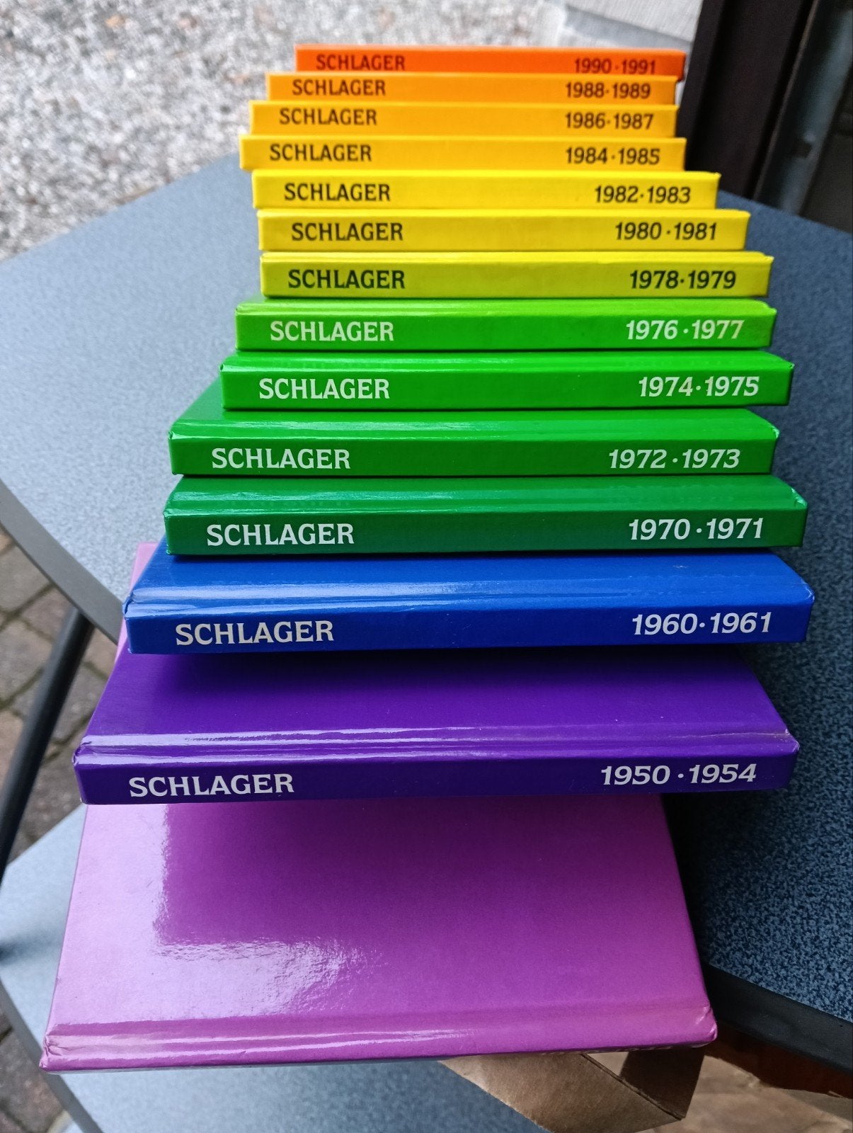 schlager archif, Cd's en Dvd's, Ophalen