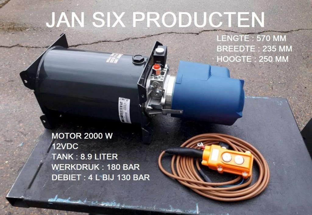 hydro/hydraulische pompgroep 12 & 24V DC, Ophalen, Nieuw