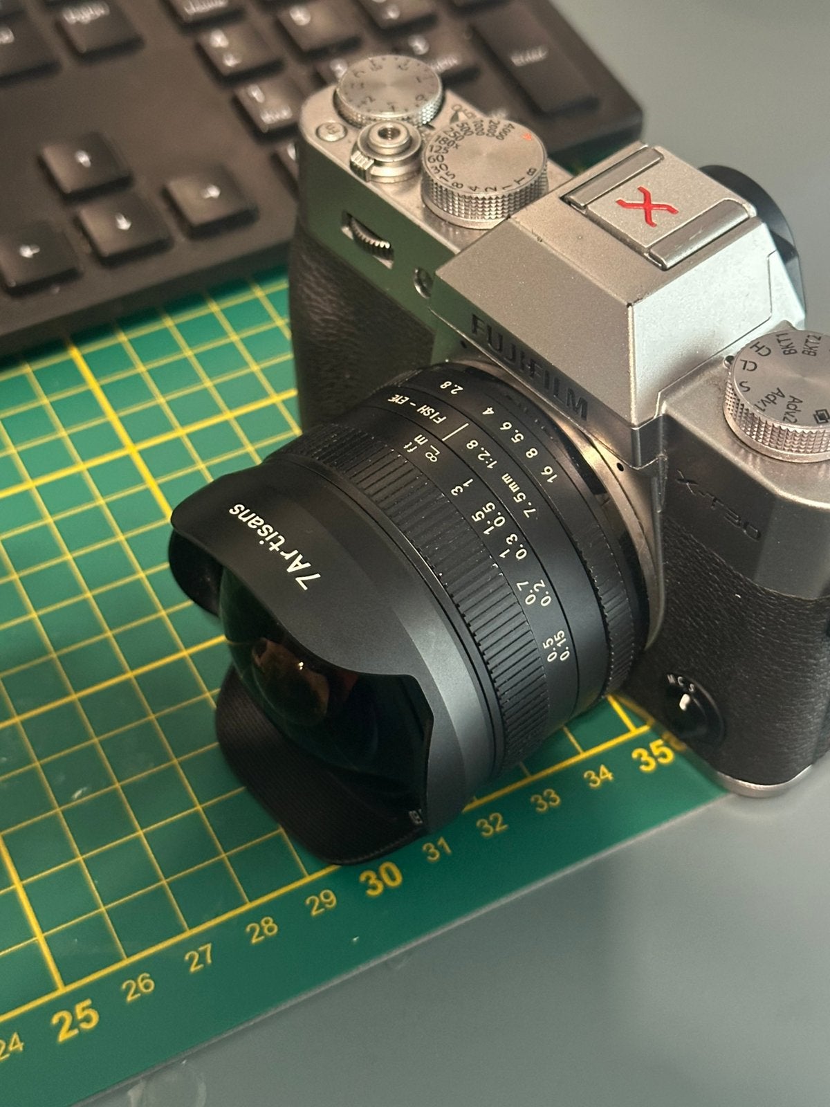 7artisans 7.5mm F/2.8 Fujifilm X mark II lens, Fujifilm, Fisheye-lens, Ophalen of Verzenden, Zo goed als nieuw