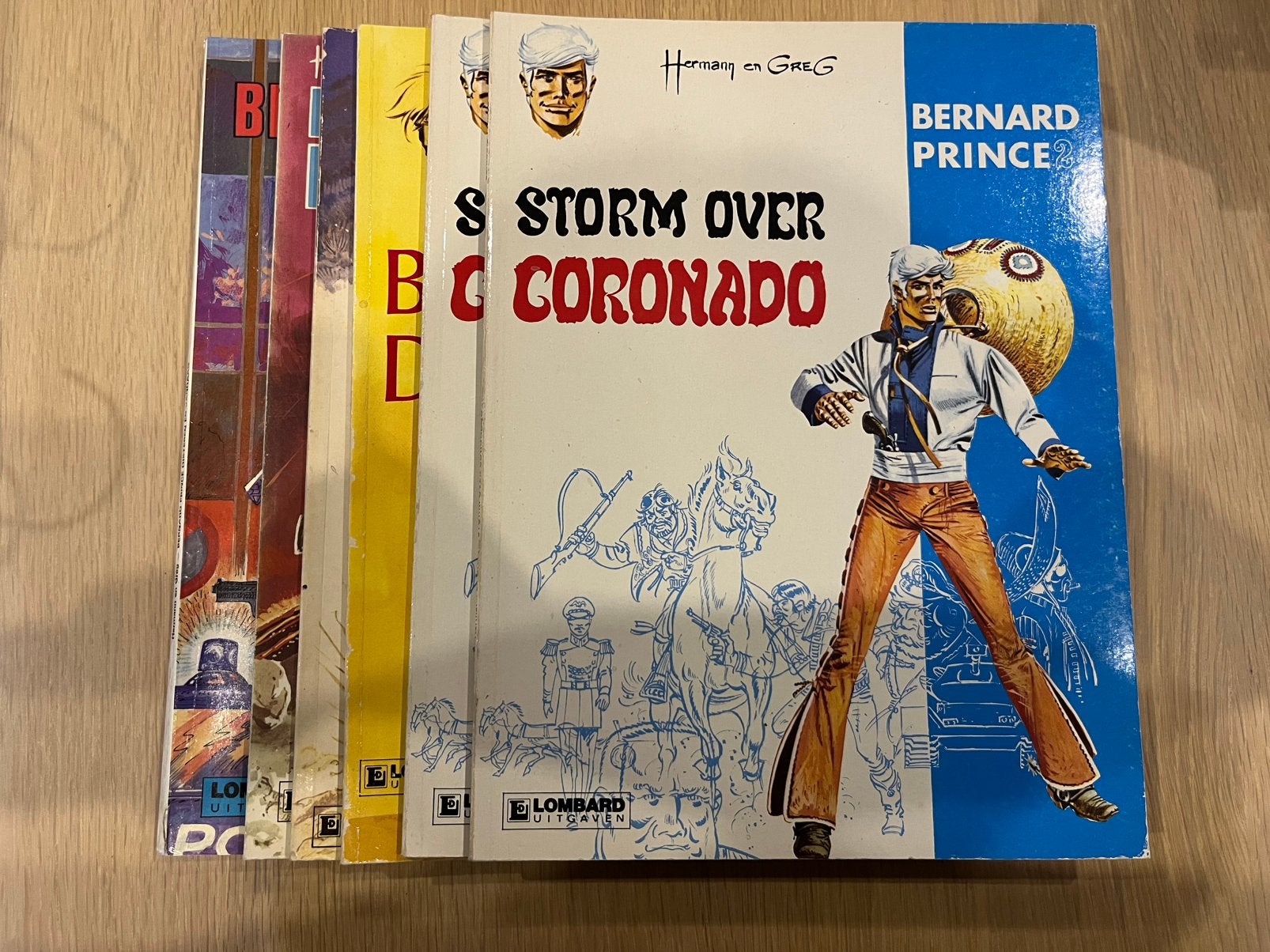 Bernard Prince - 2x2,5,8,10 en gisteren en vandaag, Plusieurs BD, Enlèvement ou Envoi