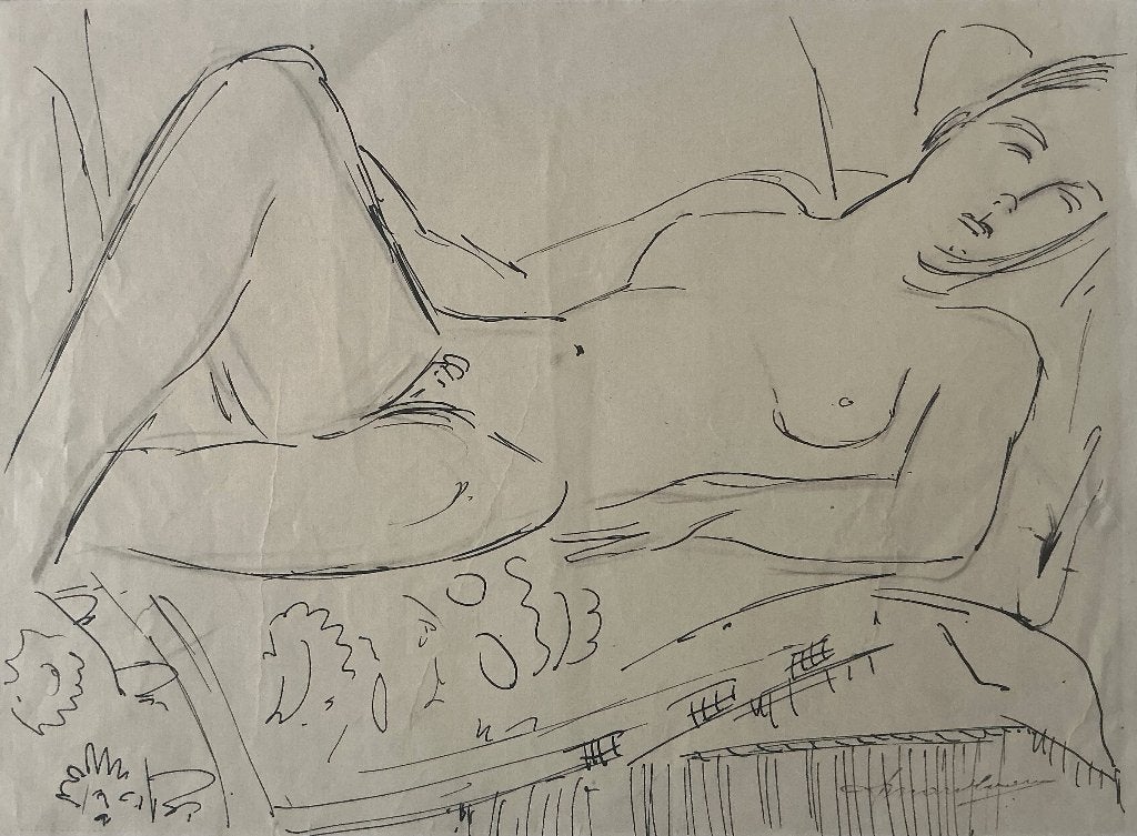 Tekening Antoon Marstboom (1905-1960), Antiek en Kunst, Ophalen, Tekening