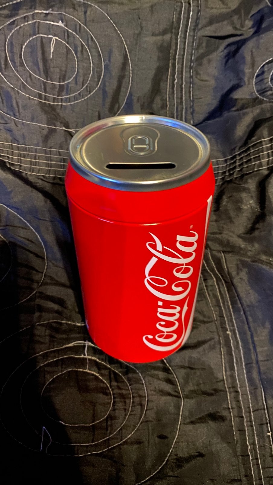 Coca-Cola spaarpot met groot blikje, Verzamelen, Ophalen, Zo goed als nieuw