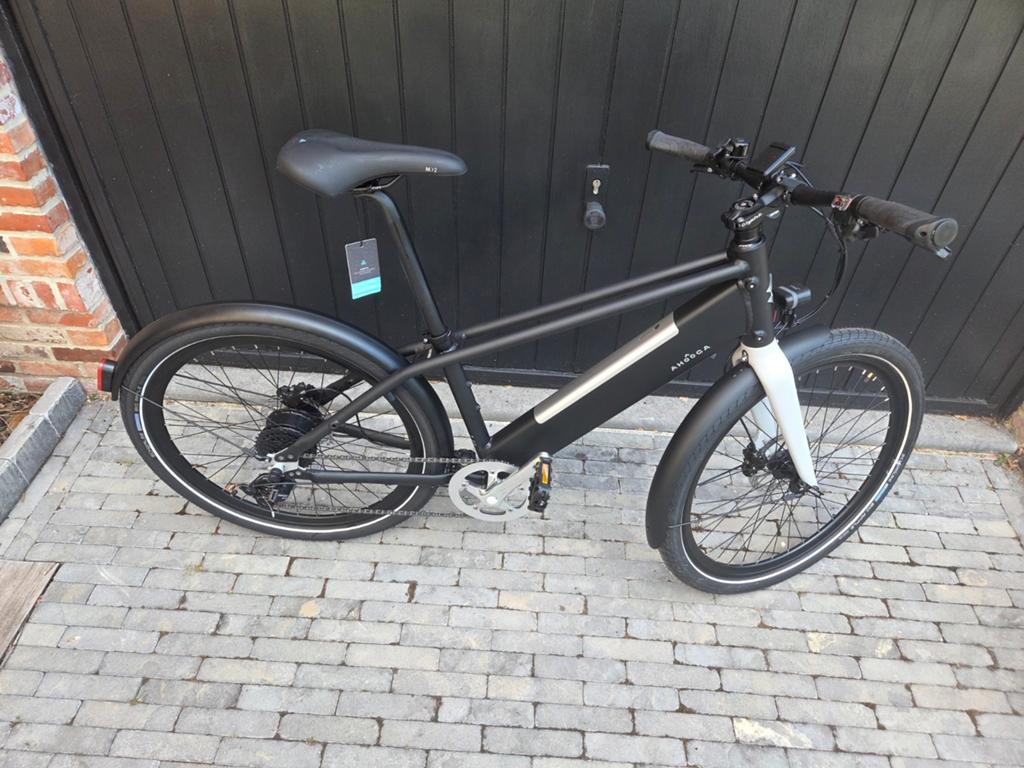 Elektrische bike AHOOGA MODULAR UNISEX Grapthite Black, Ophalen