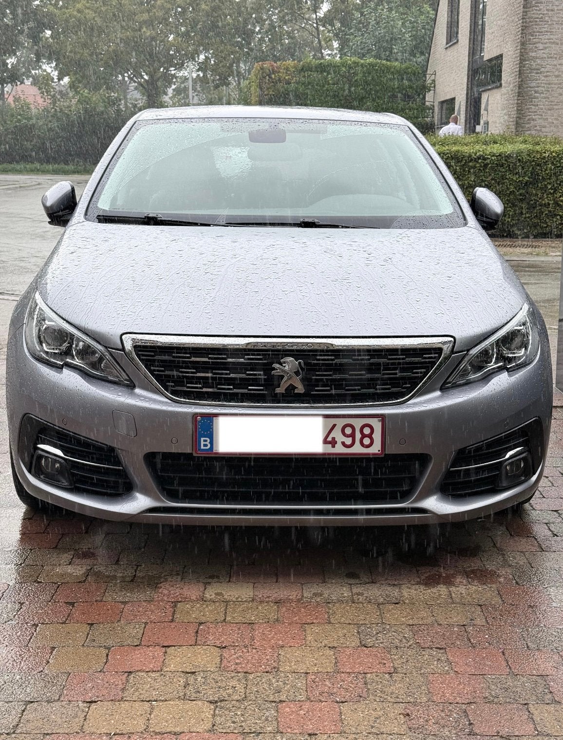 Peugeot 308 allure - bj 2018 - zeer lage kilometerstand, Autos, Bluetooth, Argent ou Gris, Achat, Euro 6