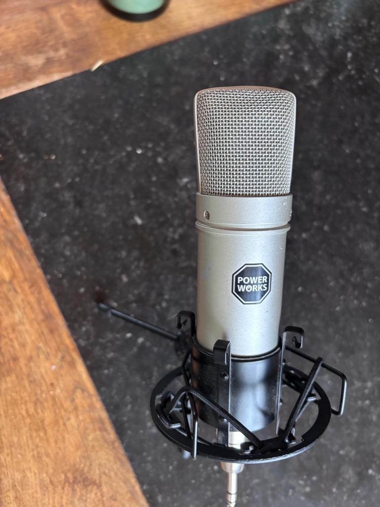 studio microfoon, Ophalen of Verzenden, Zo goed als nieuw, Studiomicrofoon