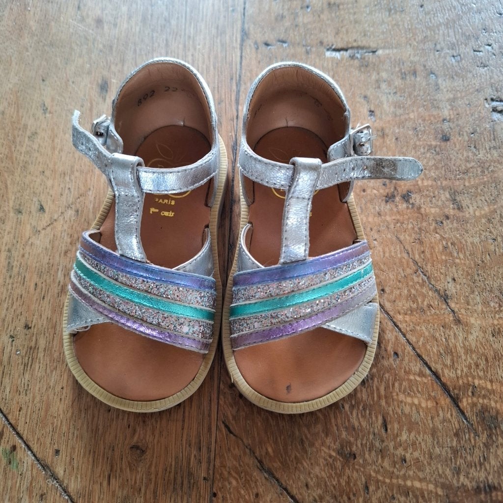 sandalen meisje maat 22, Ophalen of Verzenden, Zo goed als nieuw