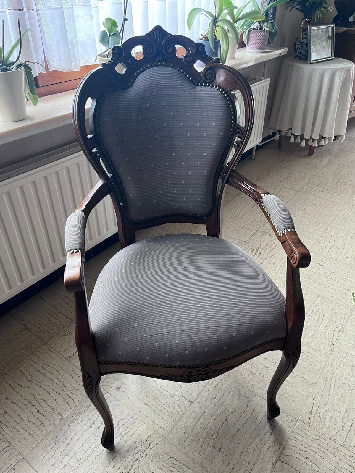 Set van 2 zitstoelen, Antiek en Kunst, Ophalen