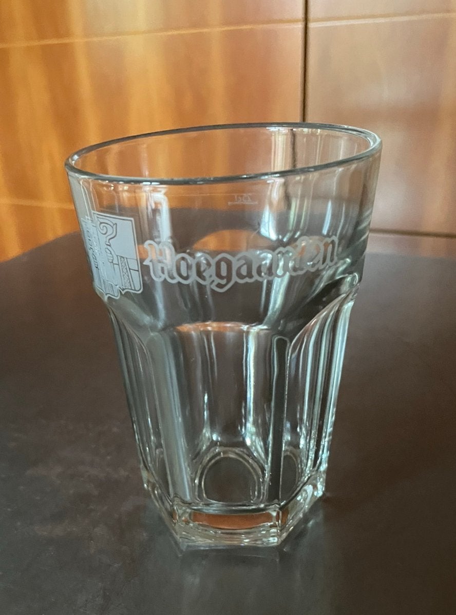 Hoegaarden bierglas Wit (6 stuks), Enlèvement, Comme neuf, Verre à bière