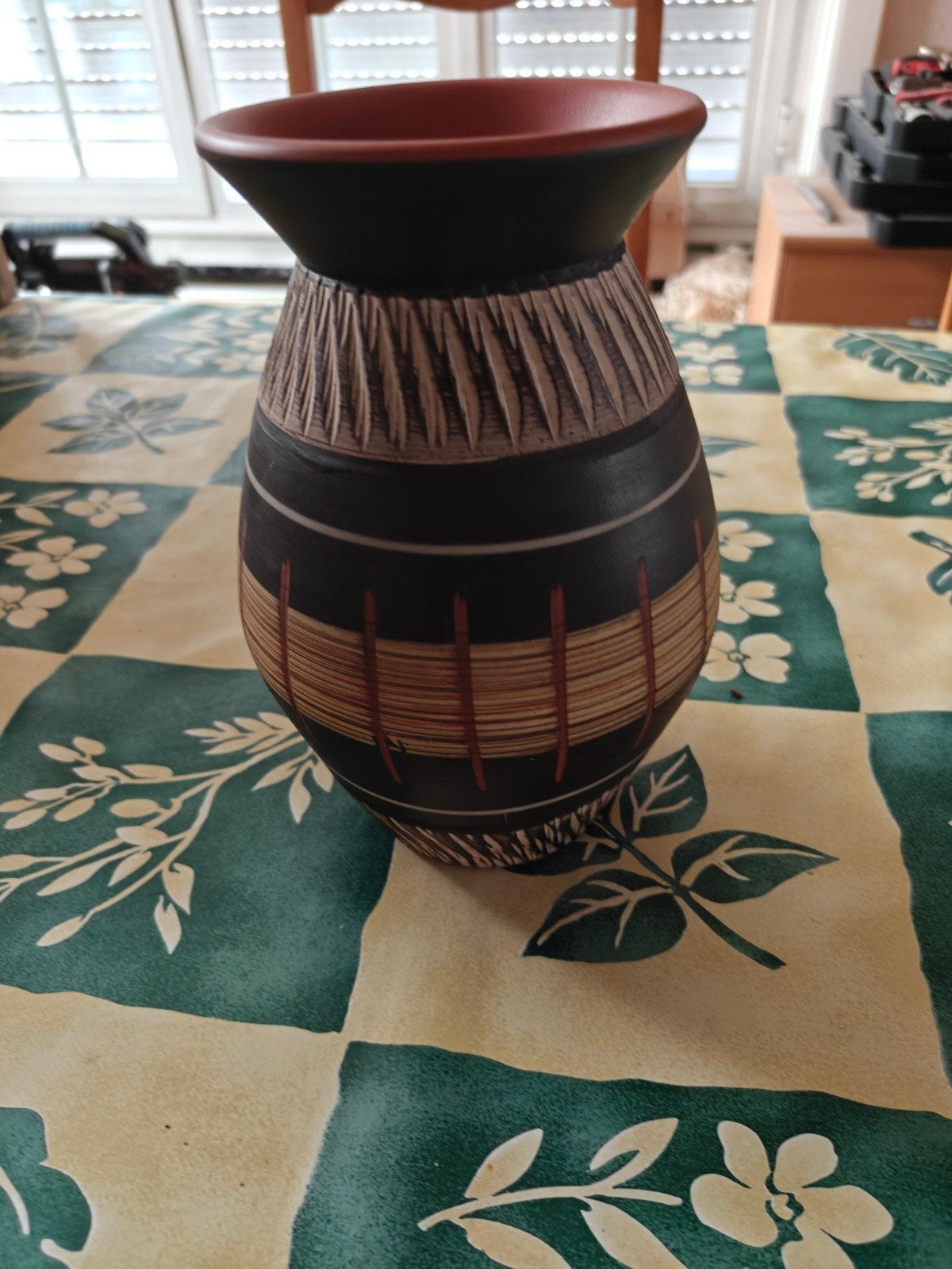 Vaas (Duits, Afrikaanse stijl), Ophalen