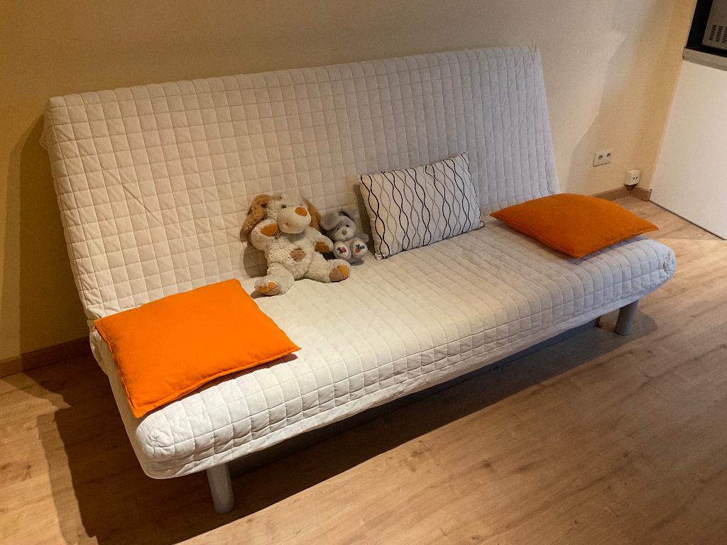 Zetelbed - Klapbed - IKEA, Huis en Inrichting, Ophalen, Minder dan 75 cm, Tweepersoons, Zo goed als nieuw