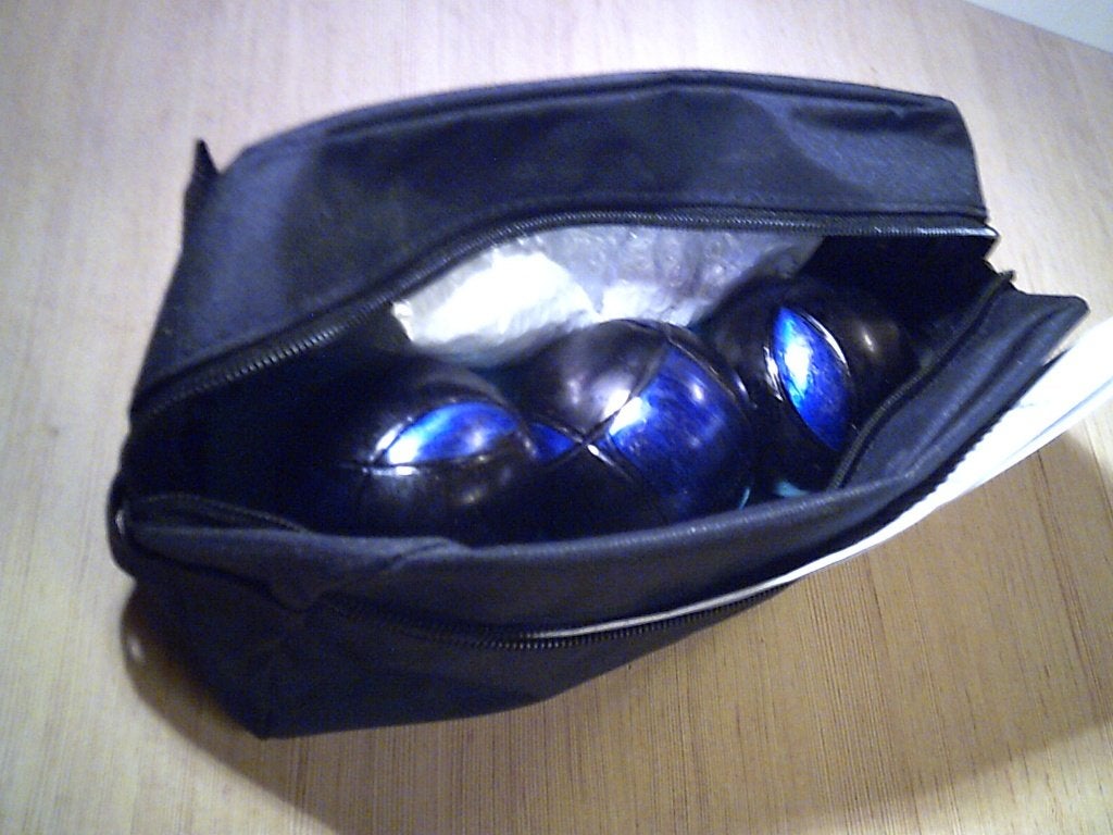 Bleu pétanque/noir, Sports & Fitness, Bowling, Neuf, Enlèvement ou Envoi