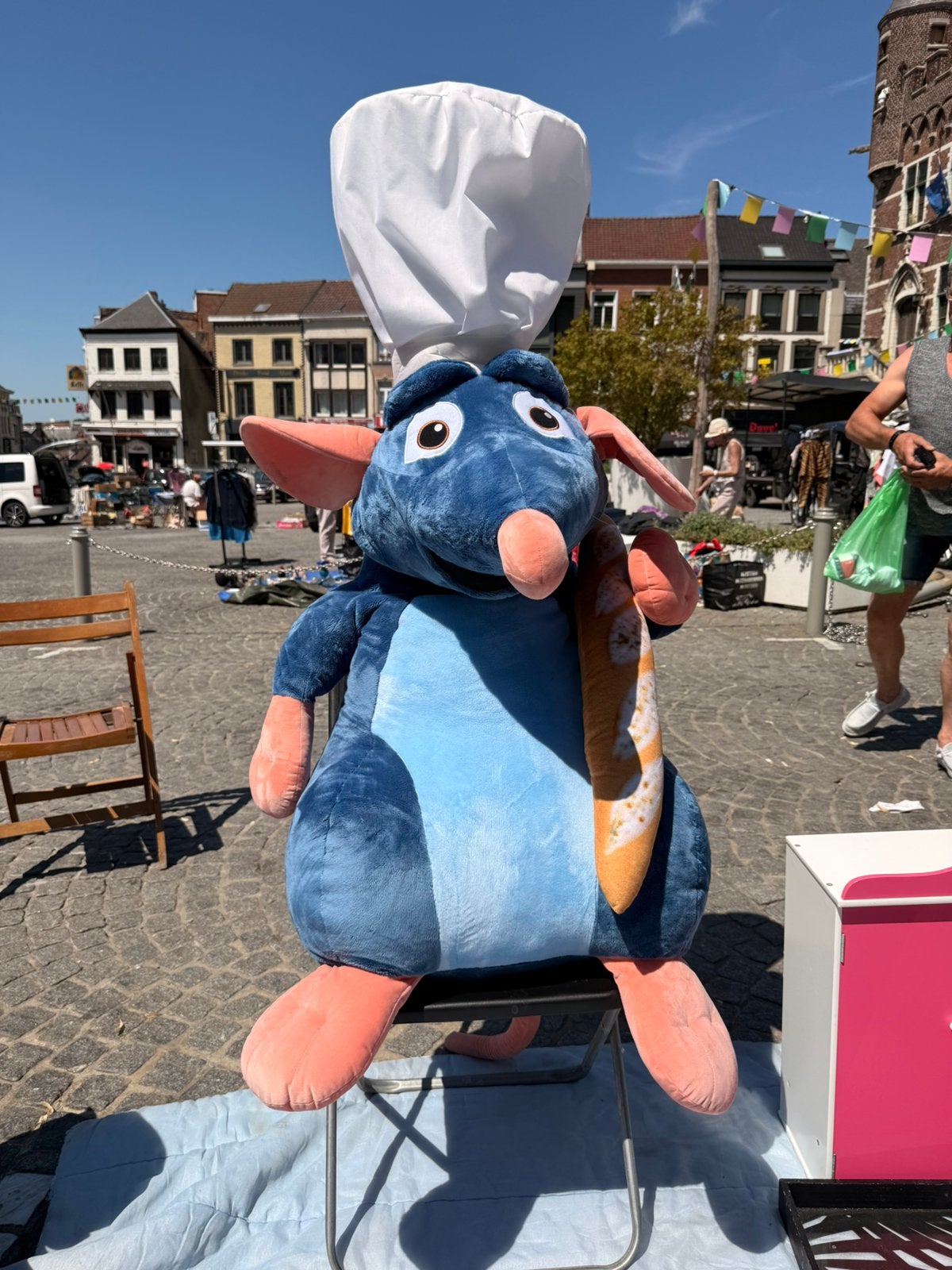 Grote knuffel Remy Ratatouille 1m20, Ophalen, Knuffel