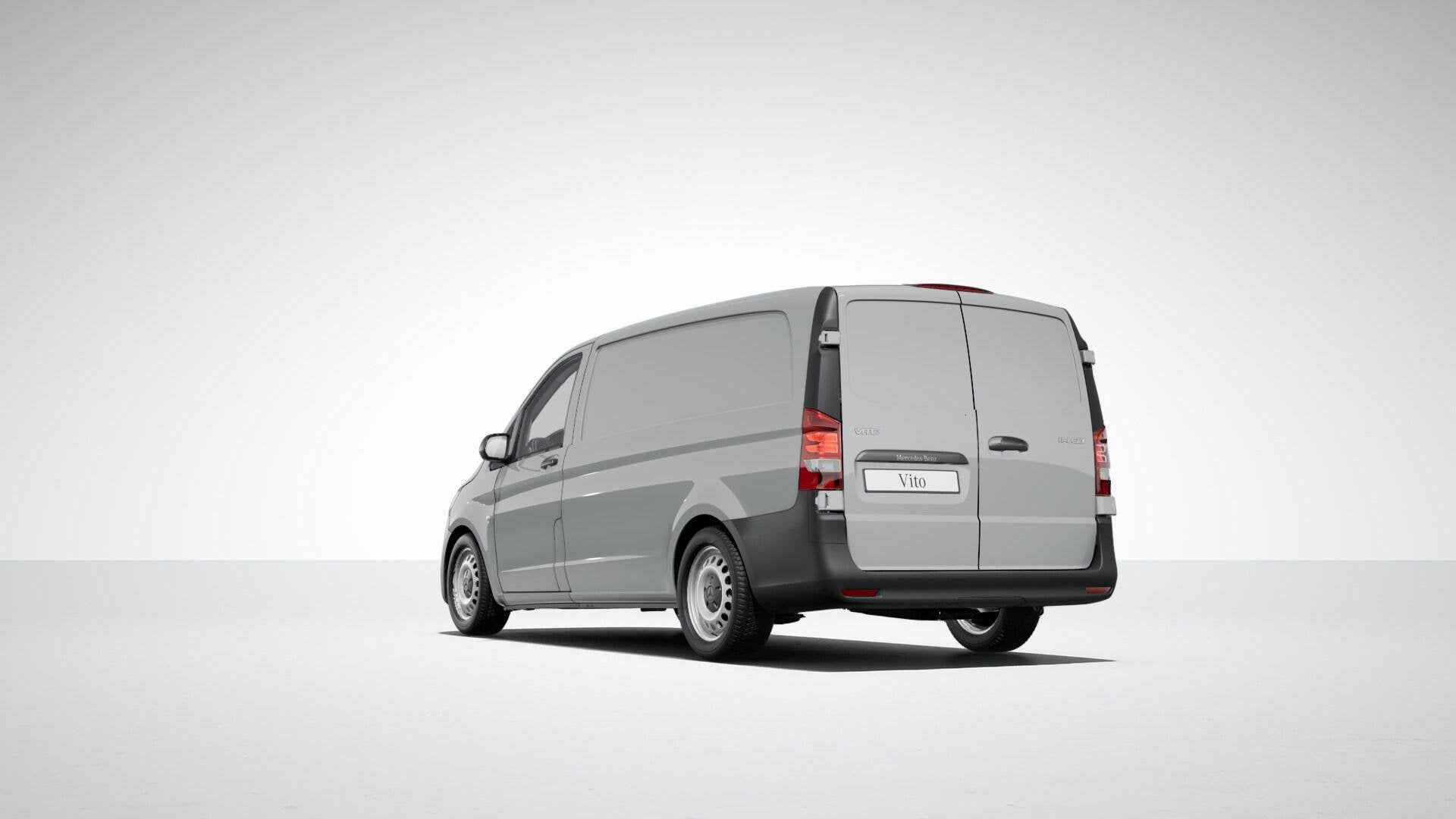 Mercedes-Benz Vito 114 CDI Base L2 9G-Tronic, Auto's, Zwart, 4 cilinders, 2000 kg, 136 pk