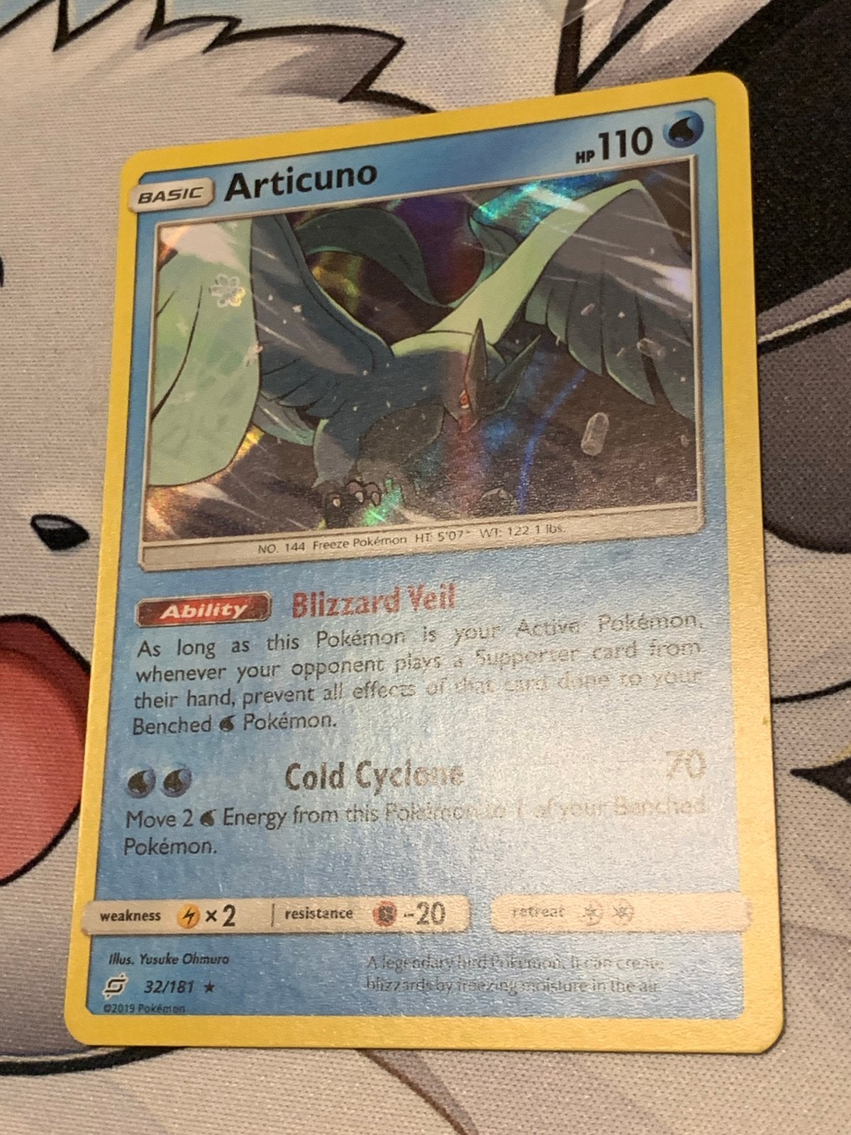Articuno 32/181, Ophalen of Verzenden, Nieuw, Losse kaart, Foil