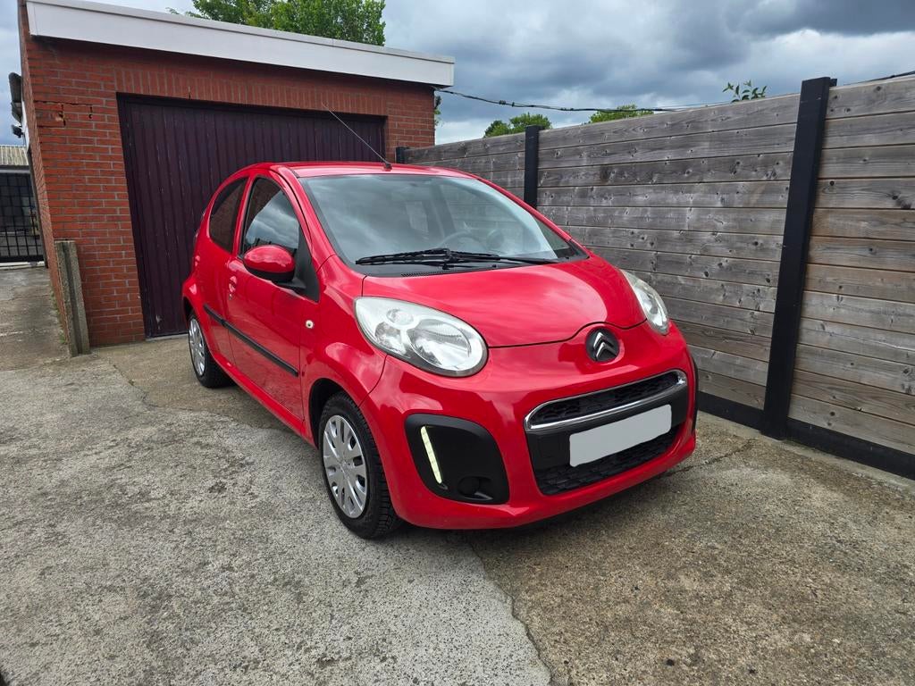 Citroen C1 1.0 Benzine 50kw 2014 Gekeurd voor verkoop, Rouge, Euro 5, Achat, 50 kW
