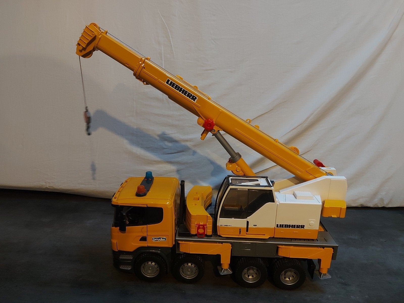 Bruder kraanwagen, Enlèvement, Utilisé