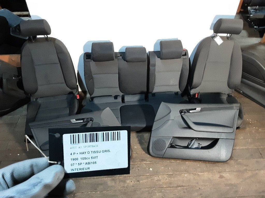 INTERIEUR COMPLET Audi A3 Sportback (8PA) (8311568N000), Auto-Union-Straße  1,
85057  Ingolstadt, DE, Info@audi.de, Audi, Utilisé