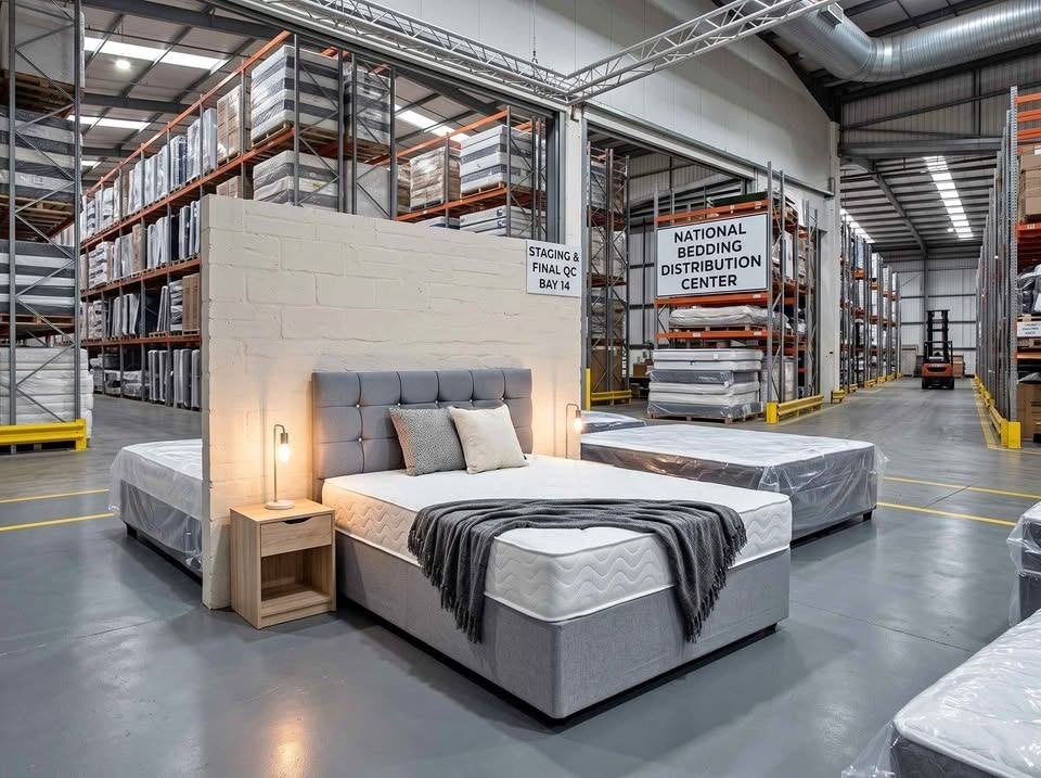Nouveau lit + matelas — Toutes les tailles disponibles, Envoi, Neuf, Deux personnes, Autres couleurs
