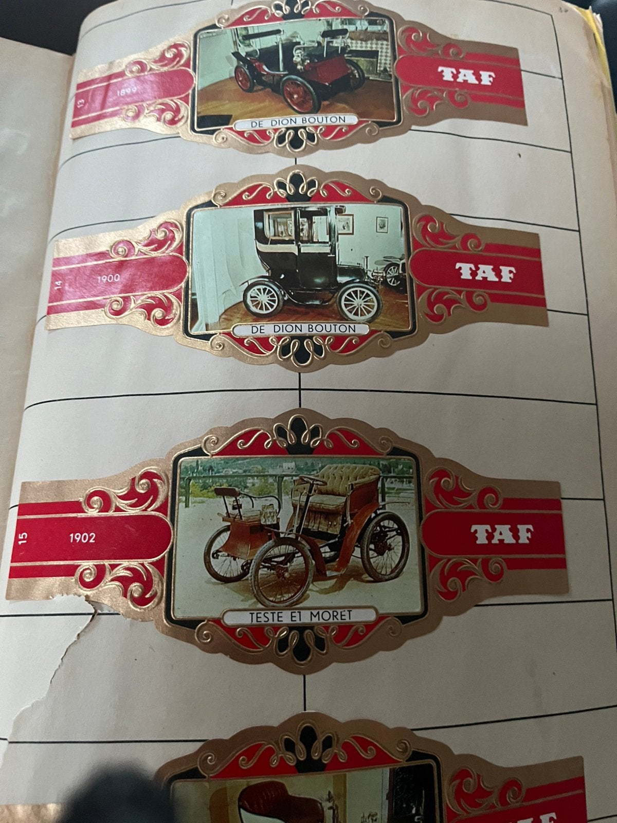 Sigarenbandjes boek, Ophalen, Zo goed als nieuw, Sigarenbandjes