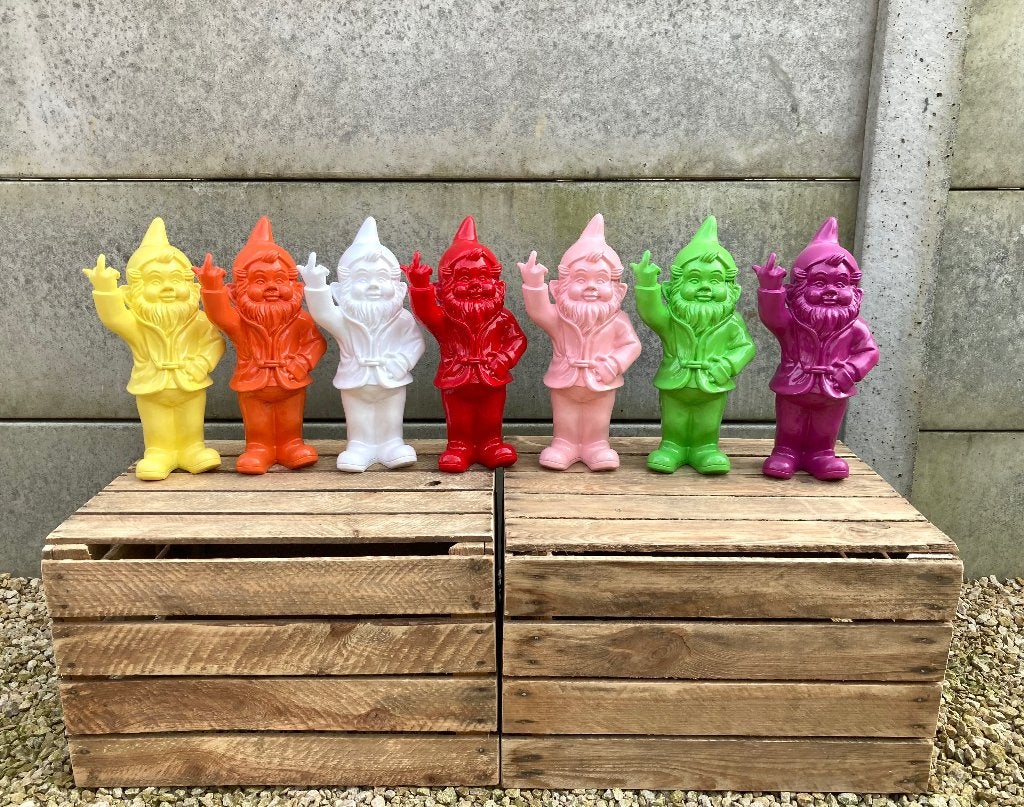Beeld kabouter f*ck you H33cm, Ophalen, Nieuw, Overige typen