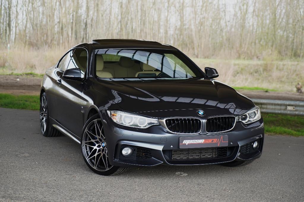 Prachtige BMW F32 435i xDrive M-Pakket 1STE EIGENAAR, Autos, Cuir, Argent ou Gris, Achat, Entreprise