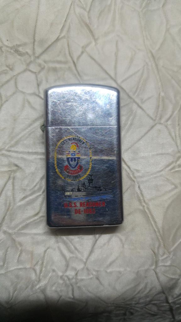 Aansteker briquet zippo USS Reasonner I  45, Enlèvement ou Envoi, Briquet