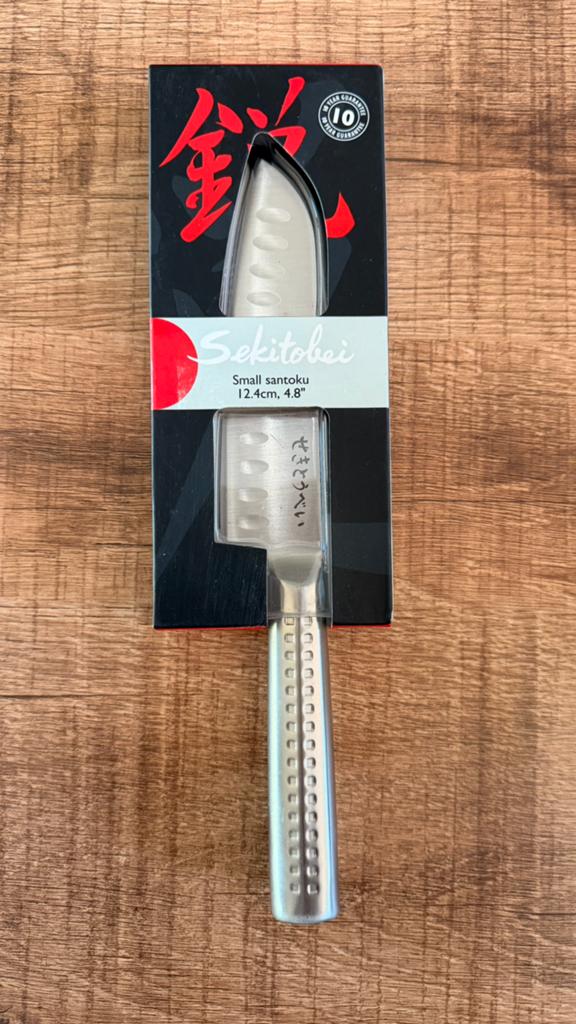 Couteau de cuisine petit Santoku, Neuf, Résiste au lave-vaisselle, Couverts en vrac, Enlèvement ou Envoi