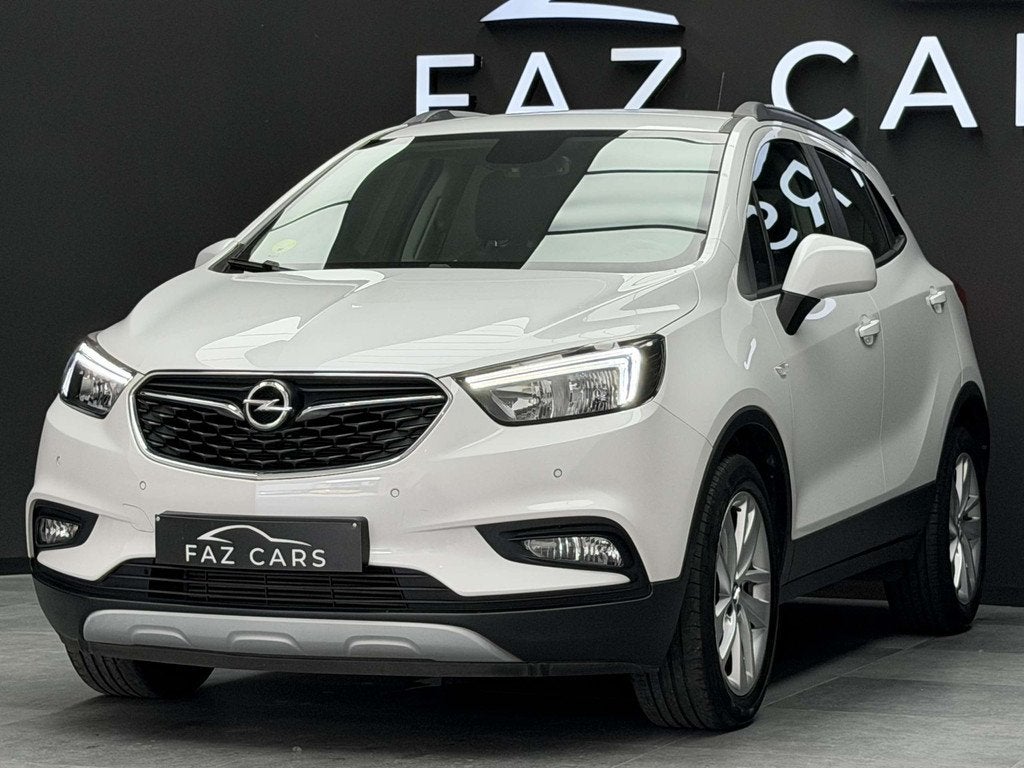 Opel Mokka X 1.6 CDTI Edition * 1ER PROP + GPS + CAMÉRA + C, Auto's, Gebruikt, 136 pk, Wit, Bedrijf