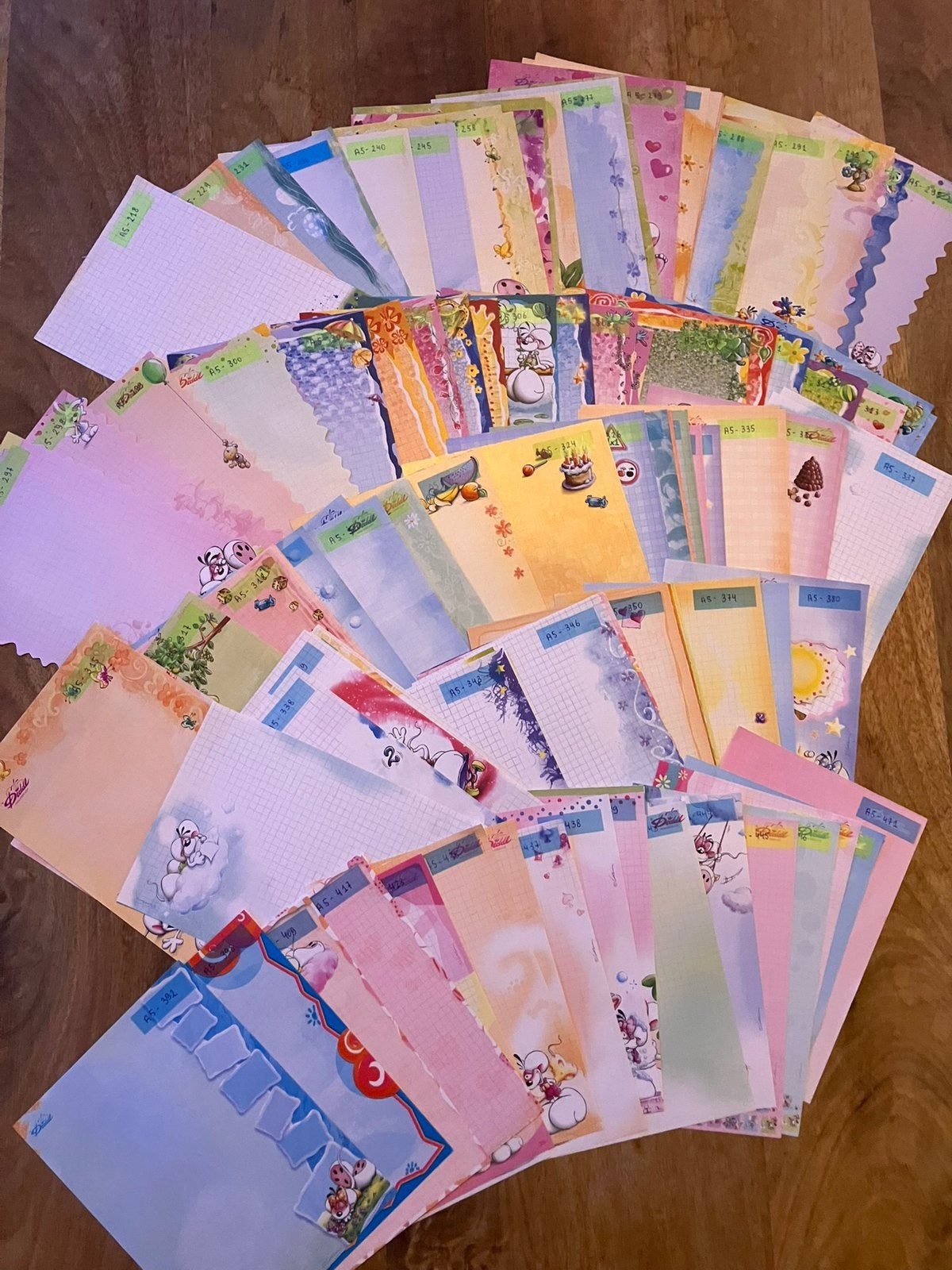 Diddl - Groot lot van 223 verschillende blaadjes!, Verzamelen, Diddl, Zo goed als nieuw, Diddl, Ophalen of Verzenden