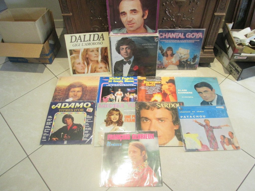 28 Franstalige LP's, Ophalen of Verzenden, Zo goed als nieuw, LP
