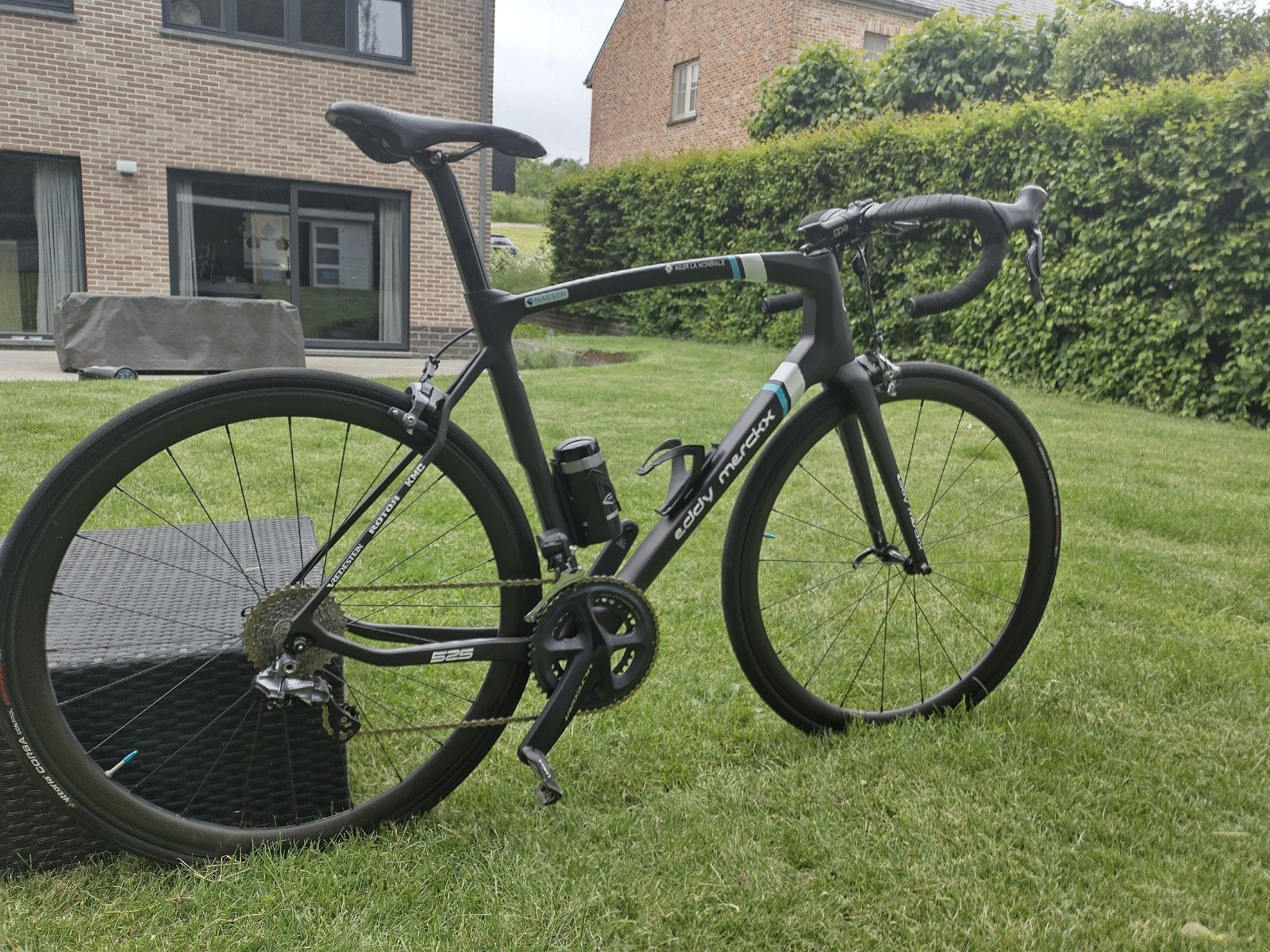 Prachtige Merckx 525 AGR mondiale, Fietsen en Brommers, Fietsen | Racefietsen, Ophalen, Carbon