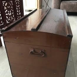 Houten koffer/kist, Huis en Inrichting, Woonaccessoires | Kisten, Ophalen