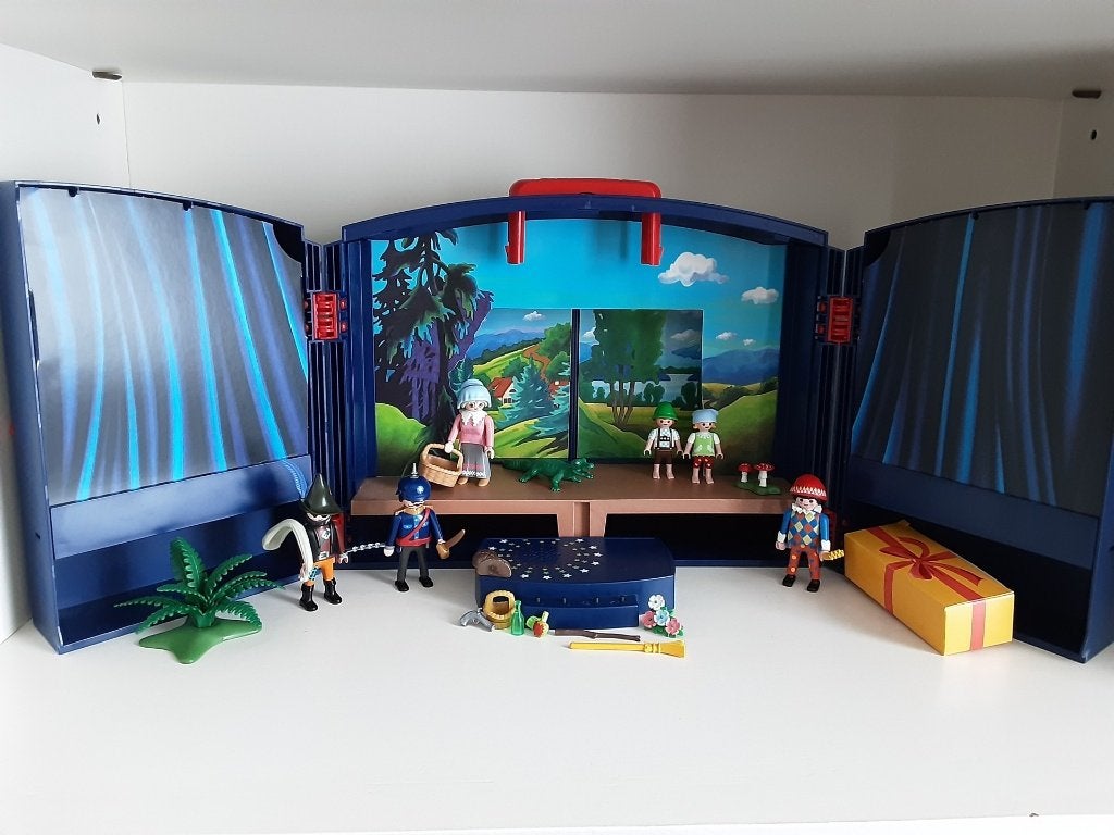 Cinéma à emporter PlayMobil - complet, Enlèvement ou Envoi, Comme neuf, Kit complet, Autres types
