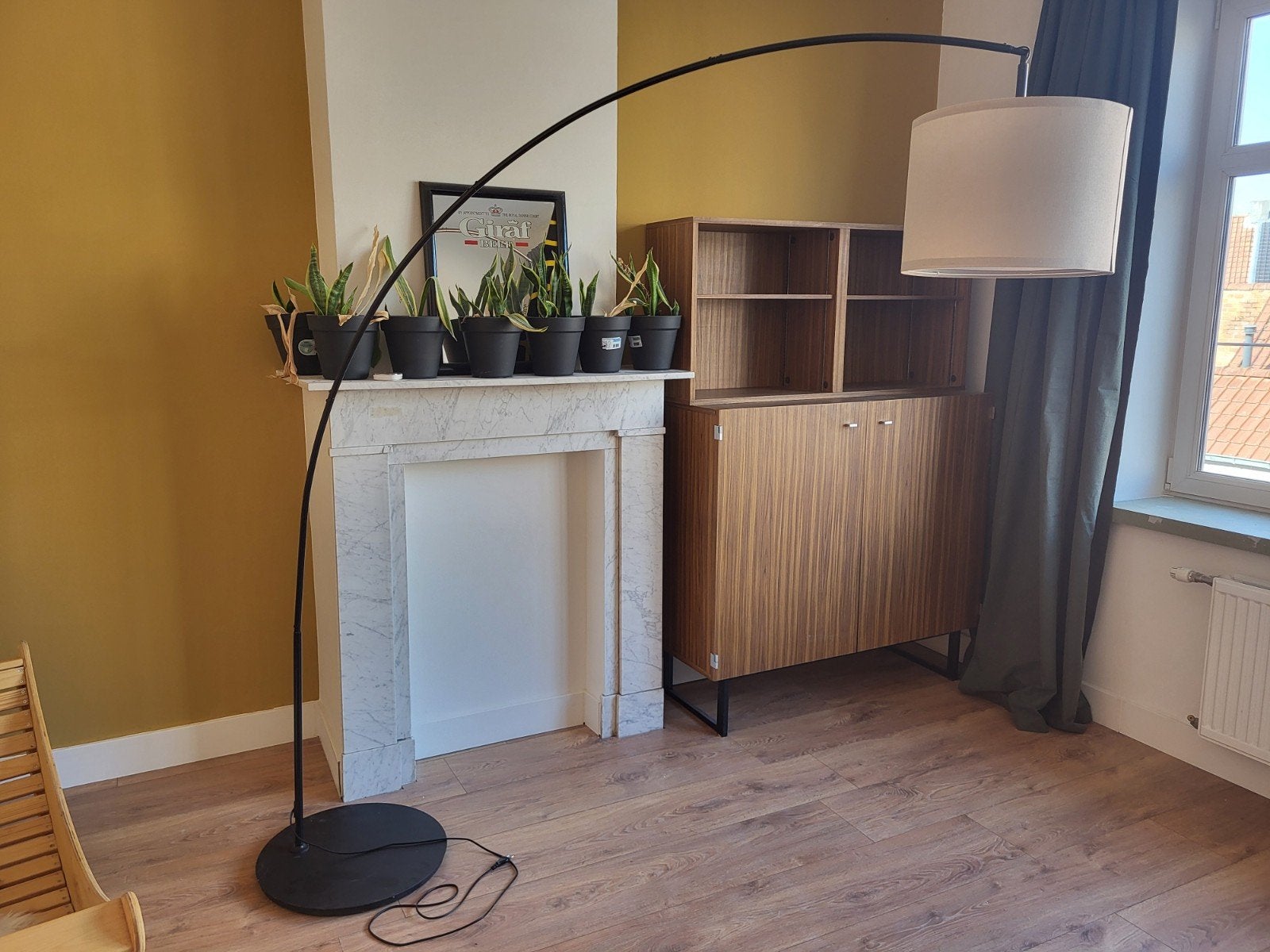 Staande lamp Ikea, Huis en Inrichting, Ophalen, Zo goed als nieuw, 150 tot 200 cm