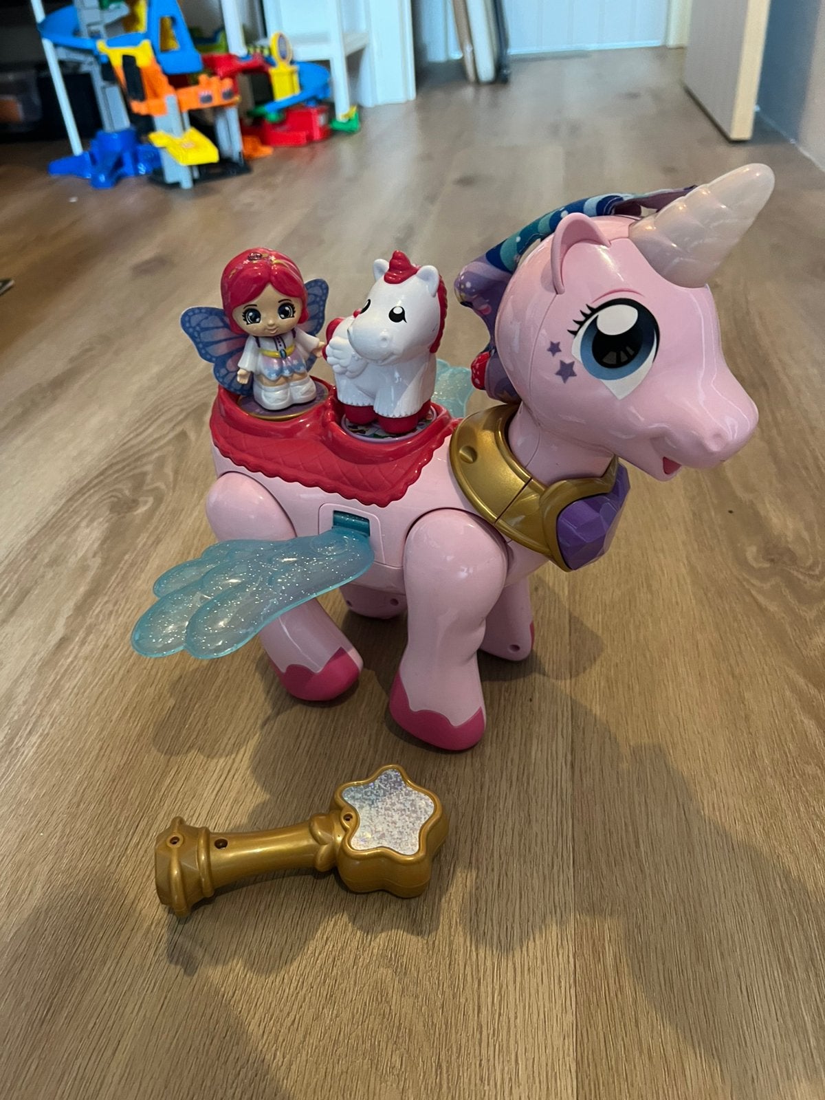 GROTE SPEELGOEDUITVERKOOP - magische unicorn vtech, Ophalen, Zo goed als nieuw