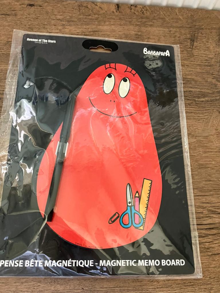 Barbapapa magnetisch memobord barbabenno, Ophalen of Verzenden, Nieuw